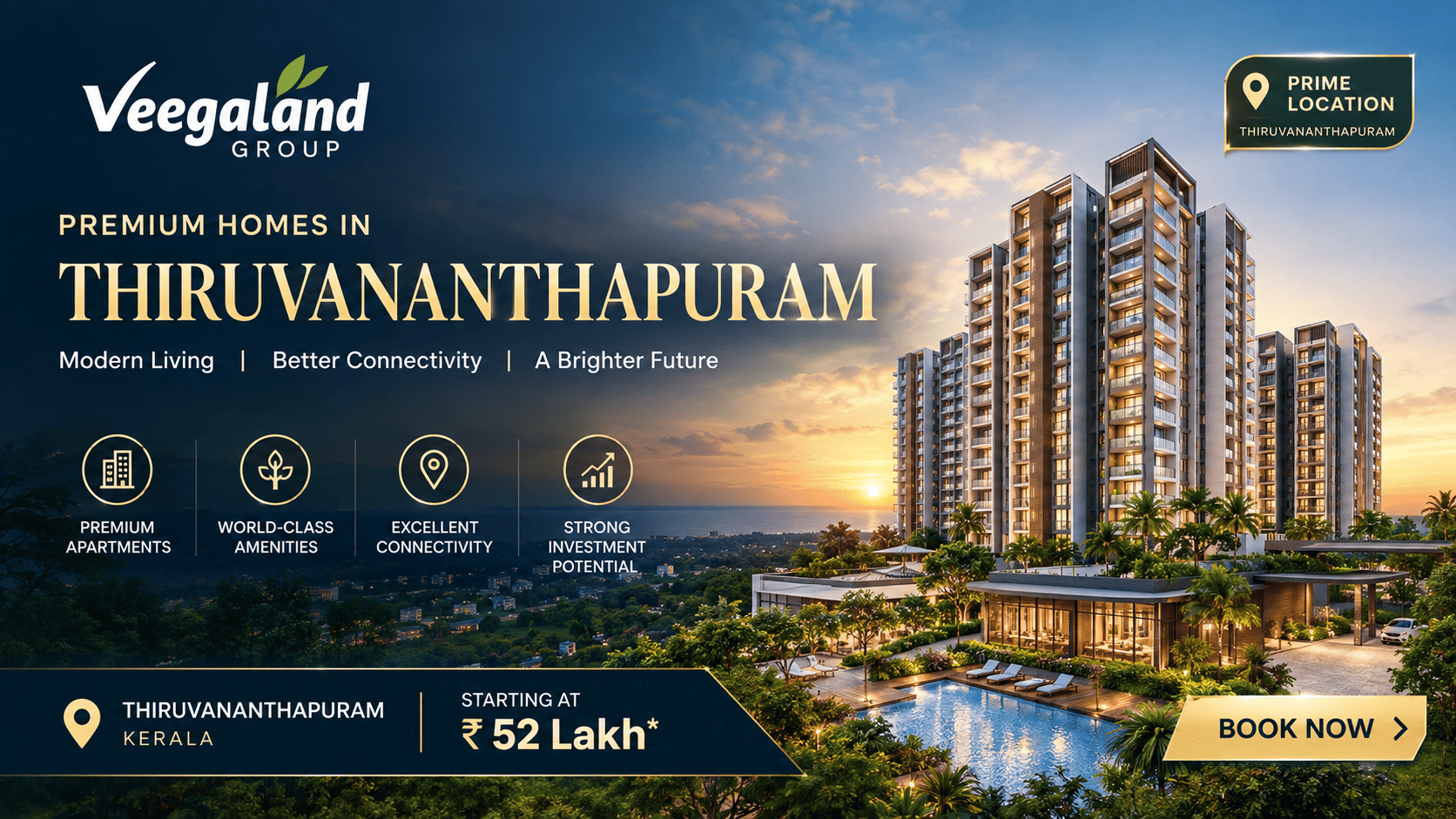 Veegaland Projects in Thiruvananthapuram